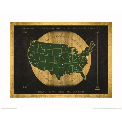 FANTASTIC BEASTS (HEX INDICATOR MAP)